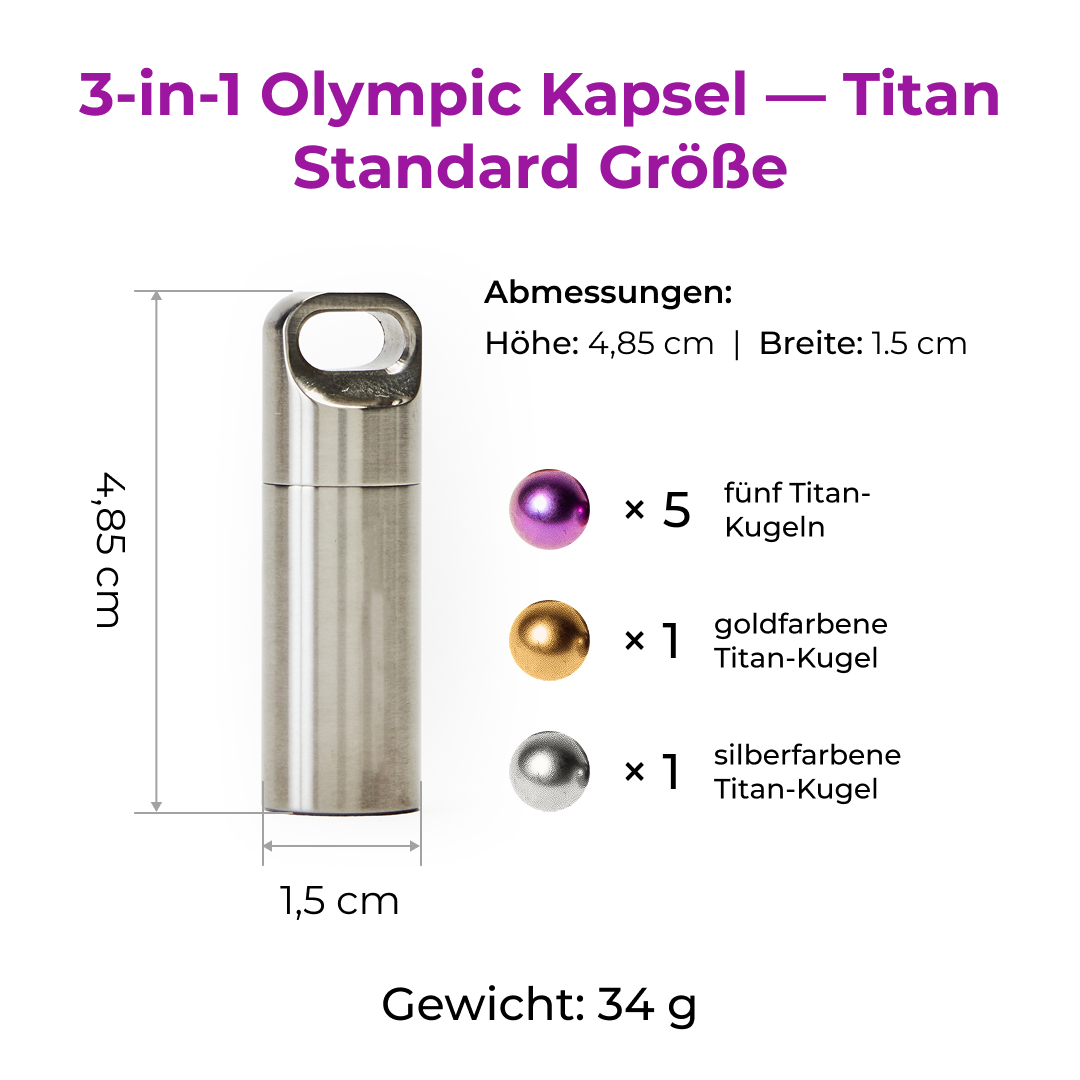 3-in-1 Olympic Kapsel - Titan – Bild 2